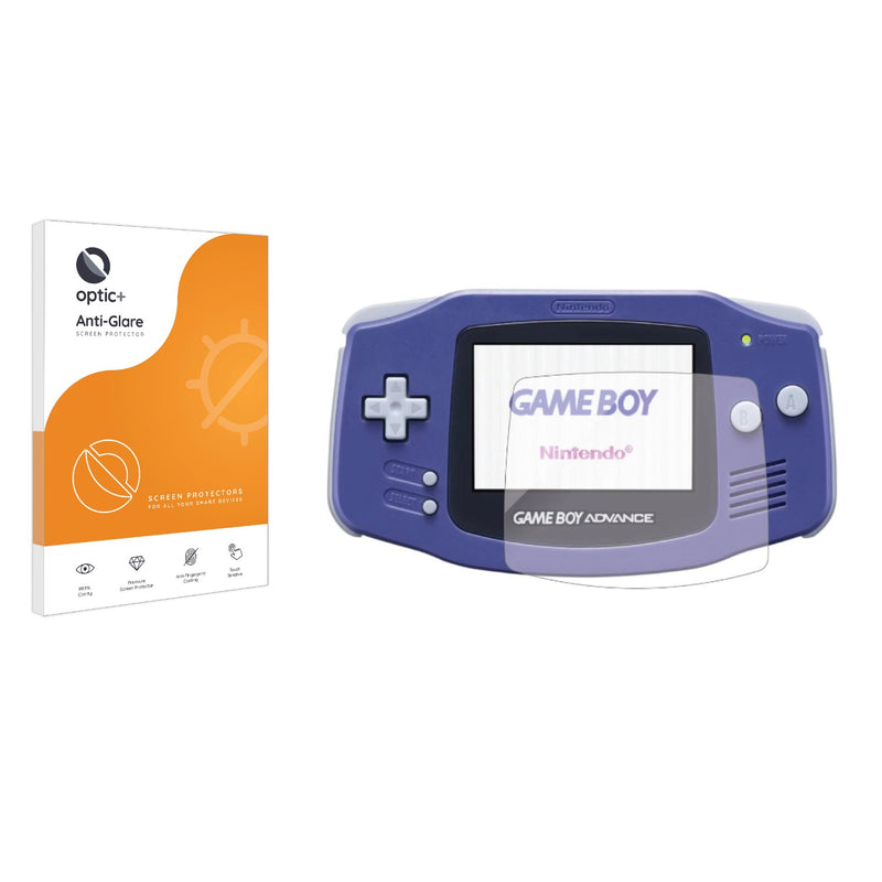 Optic+ Anti-Glare Screen Protector for Nintendo Gameboy Advance GBA