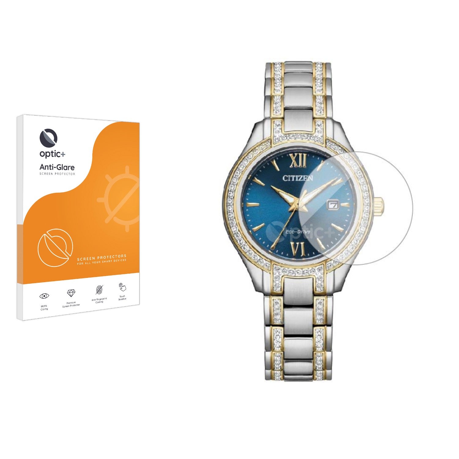 Screen Protectors for Citizen Eco Drive FE1234-50L - ScreenShield