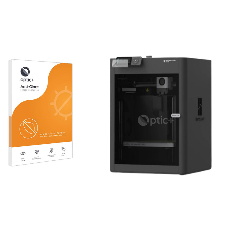 Optic+ Anti-Glare Screen Protector for Bambu Lab P1S 3D Printer