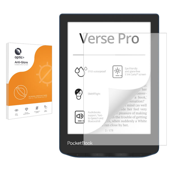 Optic+ Anti-Glare Screen Protector for PocketBook Verse Pro
