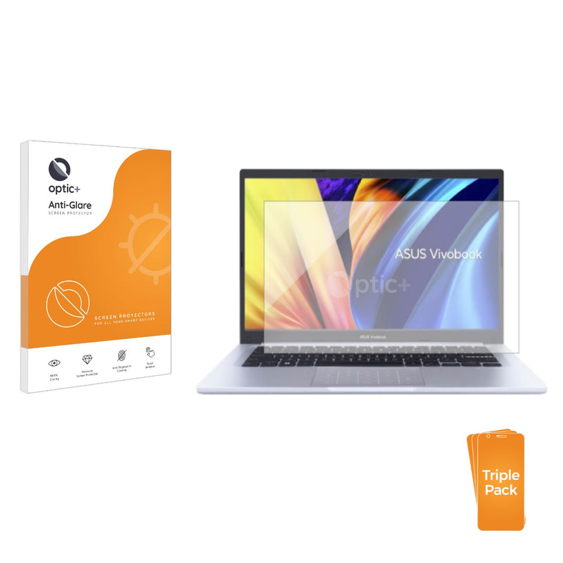 3pk Optic+ Anti-Glare Screen Protectors for ASUS Vivobook 14 F1402