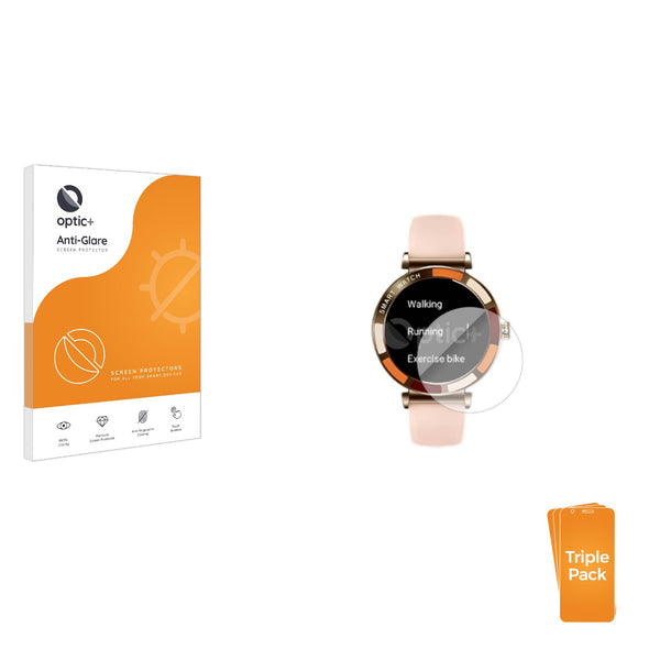 3-pack of Anti-Glare Screen Protectors for Bekomiya Smartwatch 1.27