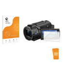 3-pack of Anti-Glare Screen Protectors for Sony FDR-AX43 Camcorder