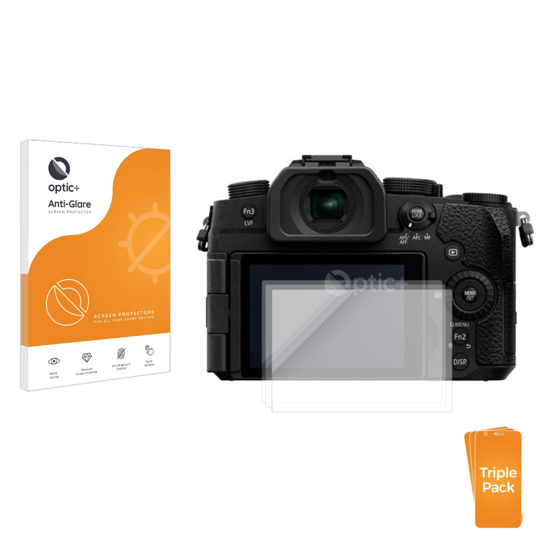 3-pack of Anti-Glare Screen Protectors for Panasonic Lumix DC-G97