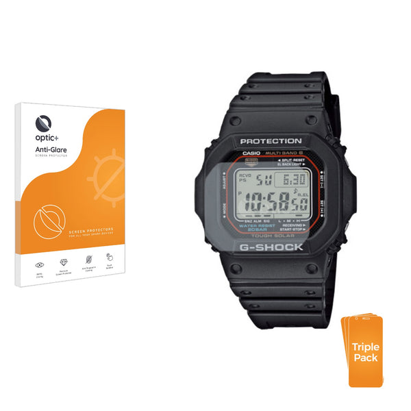 Eezbuy Tempered Glass Screen Protector For Casio PRW6000Y-1A Pro Trek Watch - 9H Hardness, Anti-Scratch