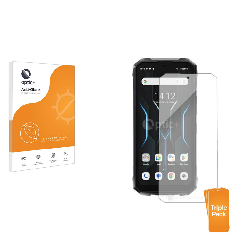 3-pack of Anti-Glare Screen Protectors for Hotwav Hyper 7 Pro