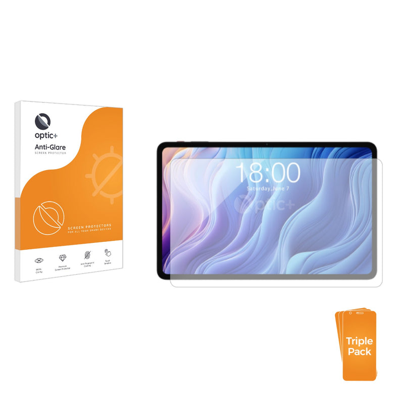 3pk Optic+ Anti-Glare Screen Protectors for Teclast P85T