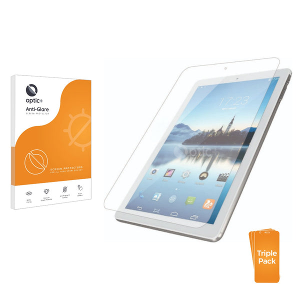 3pk Optic+ Anti-Glare Screen Protectors for Pusokei Tablet 8