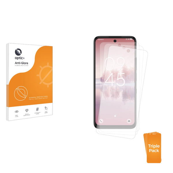 3-pack of Anti-Glare Screen Protectors for TCL 60 NxtPaper 4G