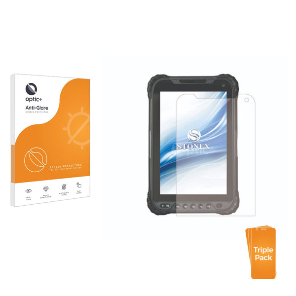 3pk Optic+ Anti-Glare Screen Protectors for UniStrong UT30 8