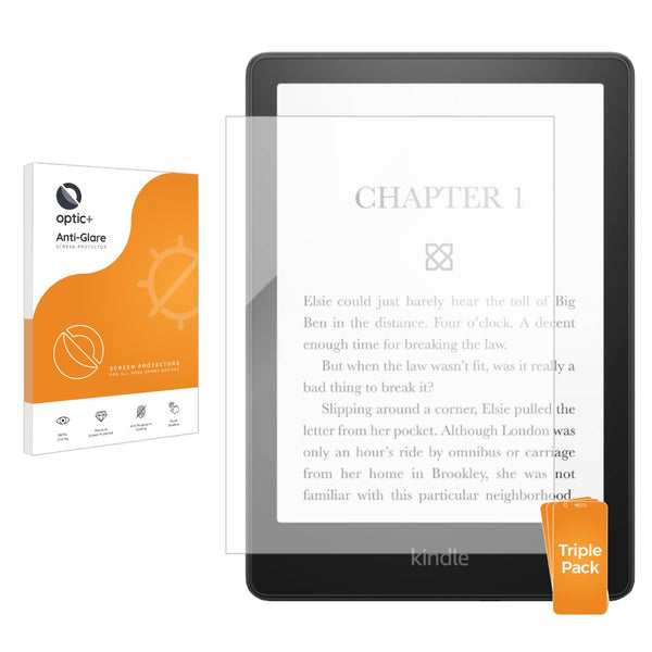 Protector Pantalla BROTECT Para Kindle Paperwhite 2023 (11a Gen) - 2 Unidades, Transparente, Antihuellas, Fácil Instalación