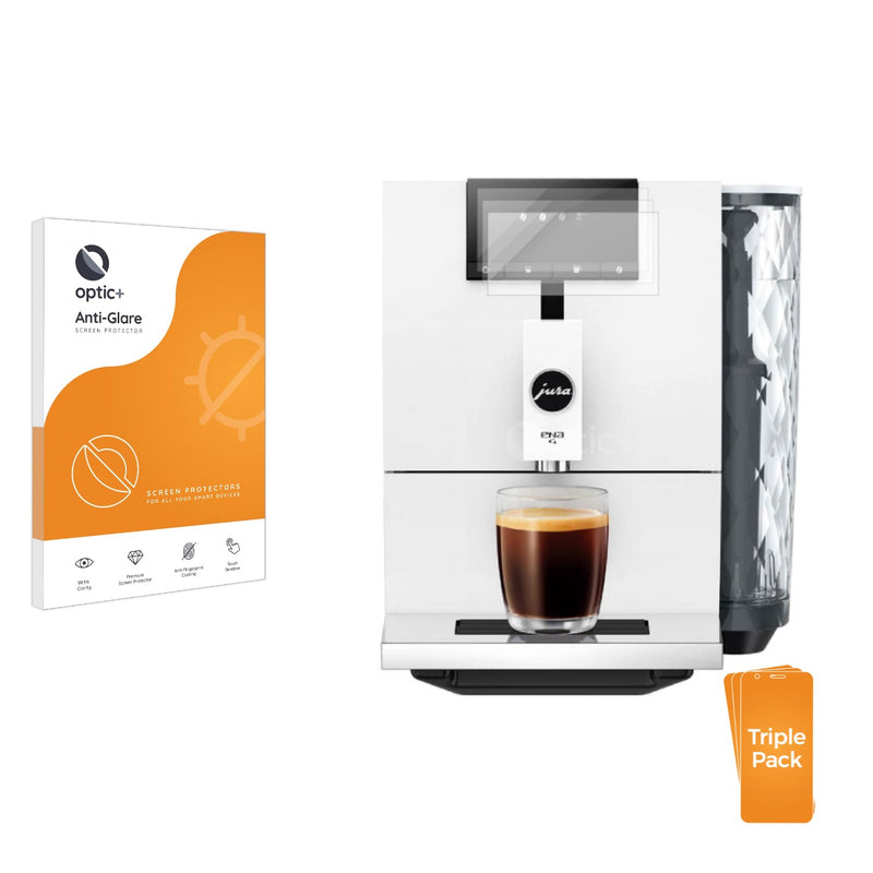 3-pack of Anti-Glare Screen Protectors for Jura ENA 4