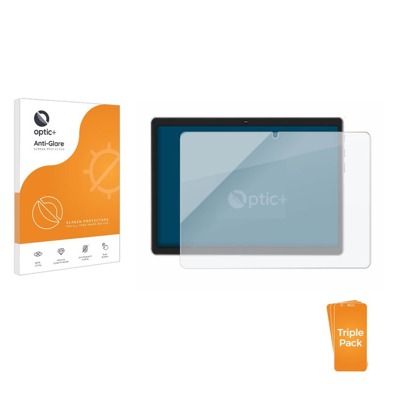 3pk Optic+ Anti-Glare Screen Protectors for Facetel Q6