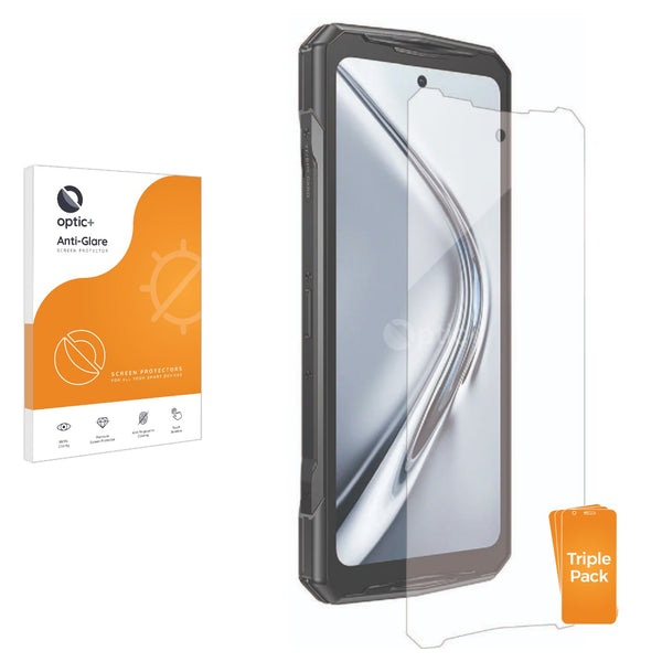 3-pack of Anti-Glare Screen Protectors for Doogee V40 Pro