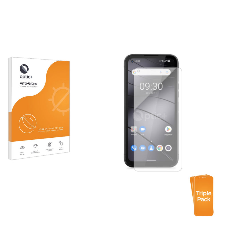 3pk Optic+ Anti-Glare Screen Protectors for Gigaset GX6