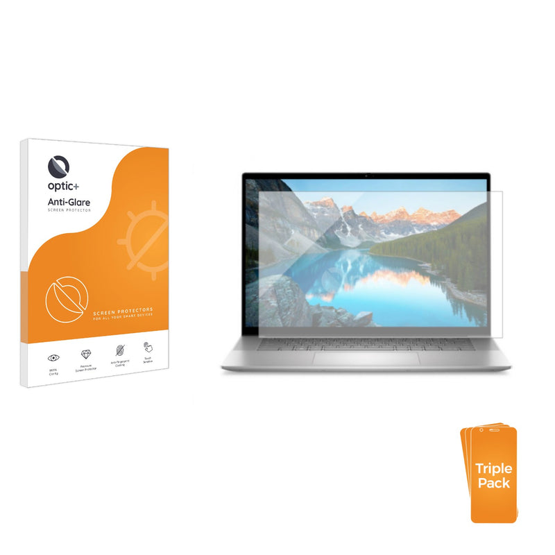 3pk Optic+ Anti-Glare Screen Protectors for Dell Inspiron 16 5630