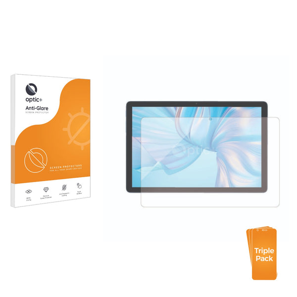 3pk Optic+ Anti-Glare Screen Protectors for Blackview Tab 80