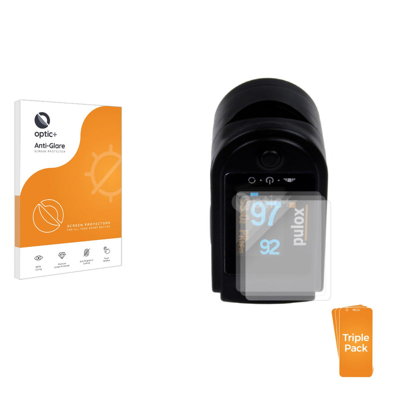 3-pack of Anti-Glare Screen Protectors for Pulox PO-200A