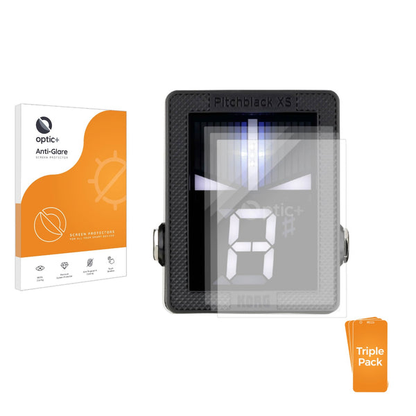 3-pack of Anti-Glare Screen Protectors for Korg Pitchblack XS