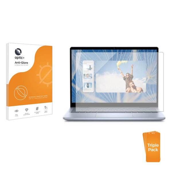 3-pack of Anti-Glare Screen Protectors for Dell Inspiron 14 7440 2-in-1