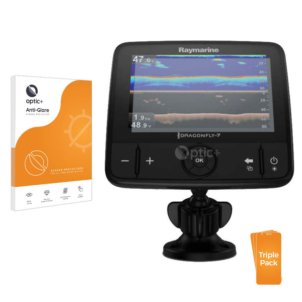 Brotect AirGlass Pellicola In Vetro Ibrido Per Raymarine Dragonfly 6 (5.7") – Durezza 9H, Anti-impronta