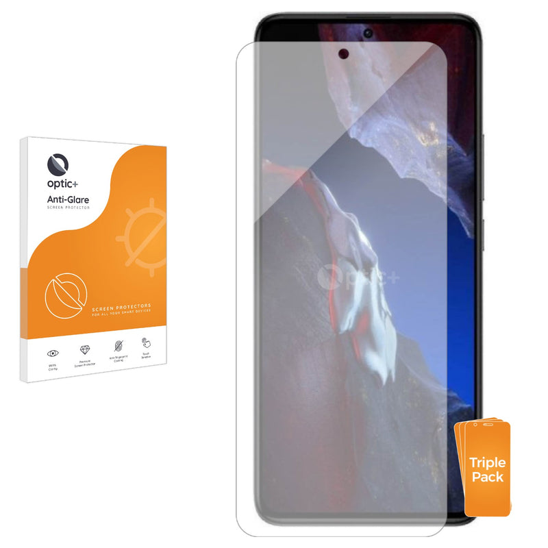 3pk Optic+ Anti-Glare Screen Protectors for Xiaomi Poco F5 Pro