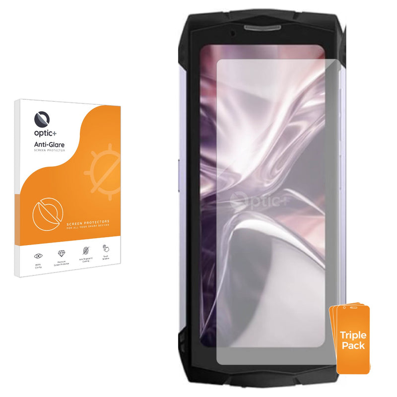 3pk Optic+ Anti-Glare Screen Protectors for Doogee S Mini