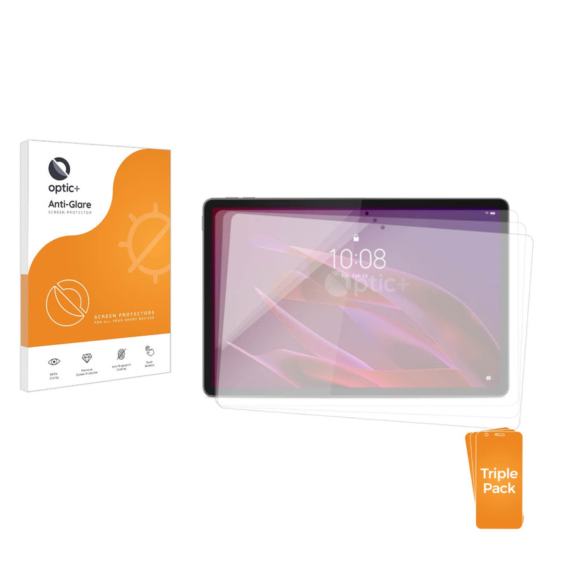 3-pack of Anti-Glare Screen Protectors for Lenovo Yoga Tab 11.1 2025