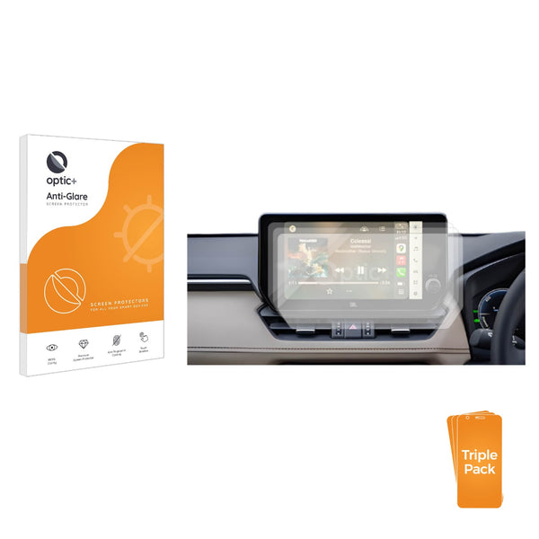 3-pack of Anti-Glare Screen Protectors for Toyota RAV4 2025 10.5" Infotainment Display