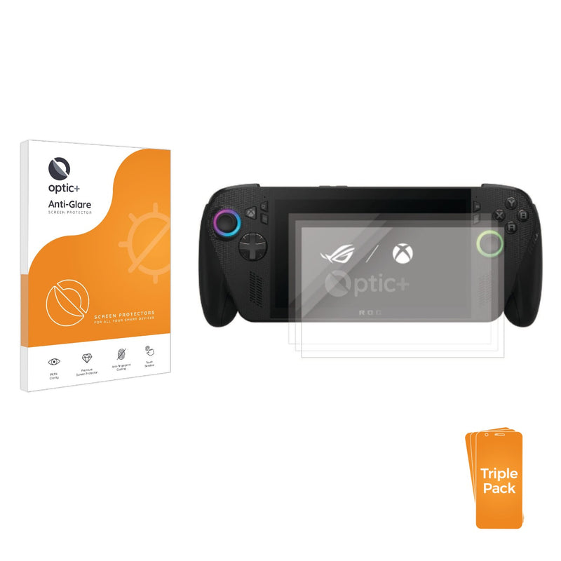 3-pack of Anti-Glare Screen Protectors for ASUS ROG Ally X 2025