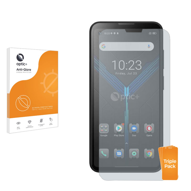 3pk Optic+ Anti-Glare Screen Protectors for Blackview BL5000