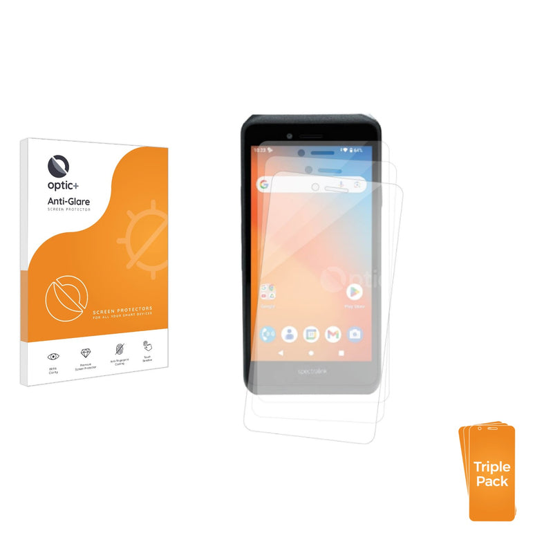 3-pack of Anti-Glare Screen Protectors for Spectralink Versity 97 Series