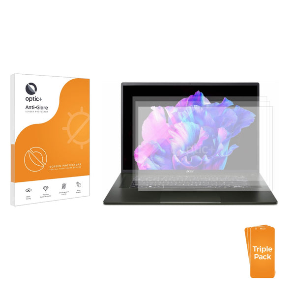 3-pack of Anti-Glare Screen Protectors for Acer Swift Edge 16 SFE16-42
