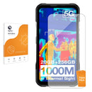 3pk Optic+ Anti-Glare Screen Protectors for Doogee V20 Pro