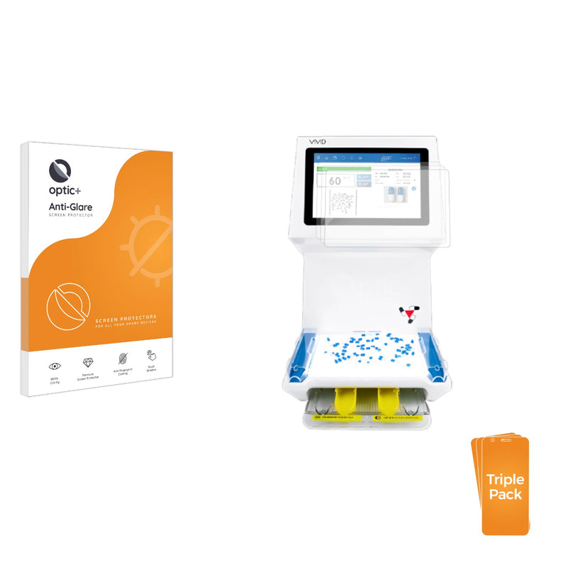 3-pack of Anti-Glare Screen Protectors for VIVID Rx Pill Counter