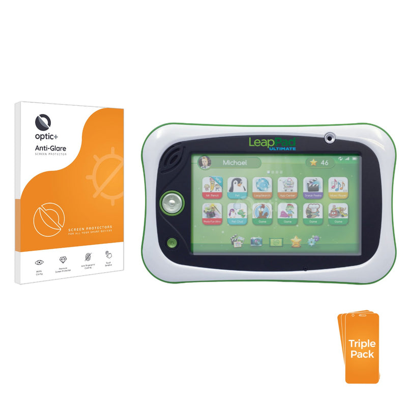 3pk Optic+ Anti-Glare Screen Protectors for LeapFrog LeapPad Ultimate