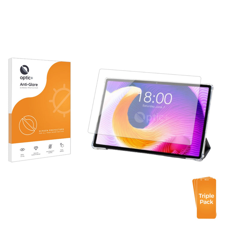 3pk Optic+ Anti-Glare Screen Protectors for Teclast T45HD