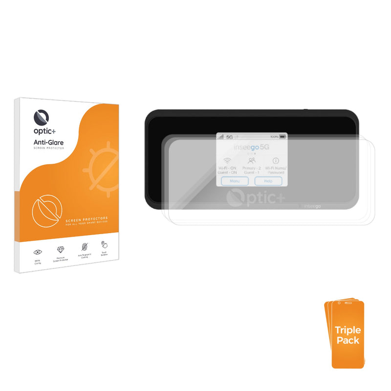 3-pack of Anti-Glare Screen Protectors for Inseego M2000