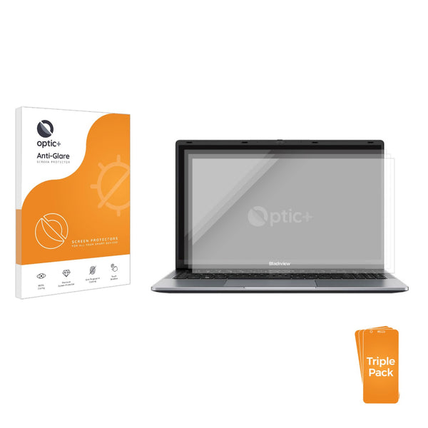 3-pack of Anti-Glare Screen Protectors for Blackview Acebook 6 15.6"
