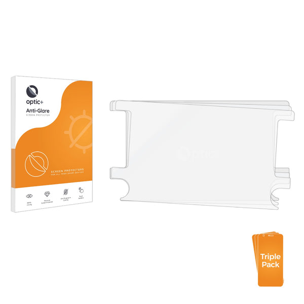 3pk Optic+ Anti-Glare Screen Protectors for Toyota Hilux SR5 2021