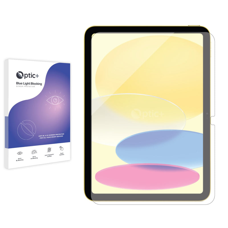 Optic+ Blue Light Blocking Screen Protector for Apple iPad 2024