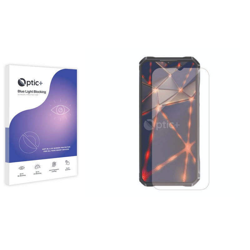 Optic+ Blue Light Blocking Screen Protector for Oukitel WP33 Pro