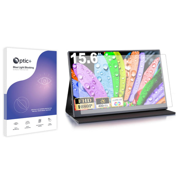 Optic+ Blue Light Blocking Screen Protector for MOMODS Portable Monitor (15.6)