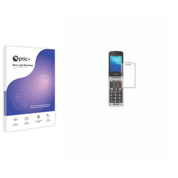 Optic+ Blue Light Blocking Screen Protector for SPC Prince 4G