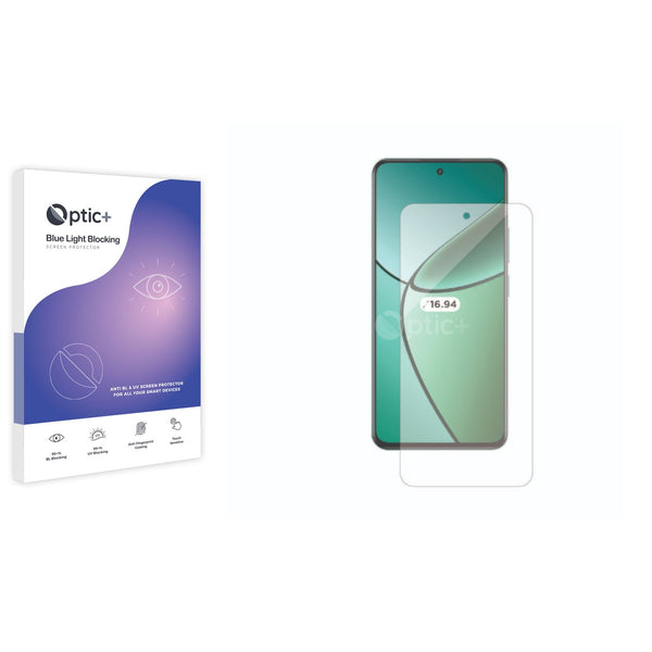 Optic+ Blue Light Blocking Screen Protector for realme 12
