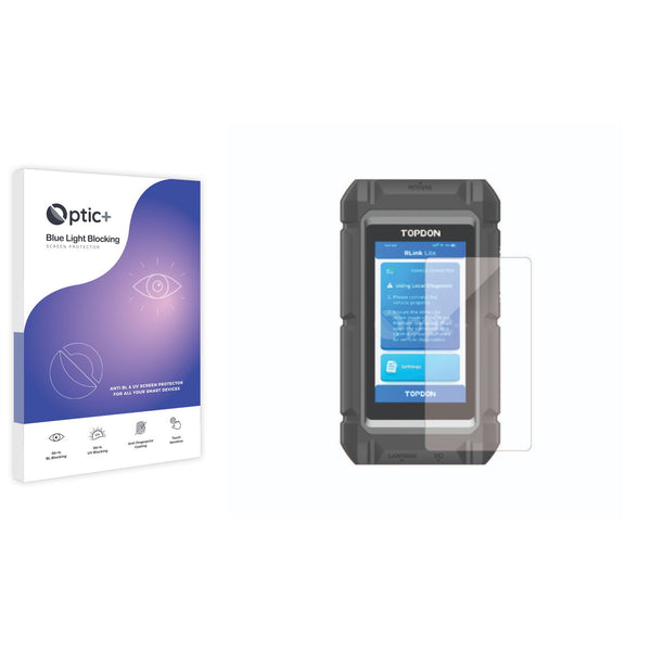 Optic+ Blue Light Blocking Screen Protector for Topdon Rlink Lite