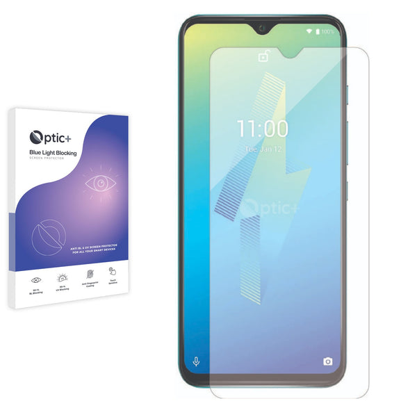 Optic+ Blue Light Blocking Screen Protector for Wiko Power U10