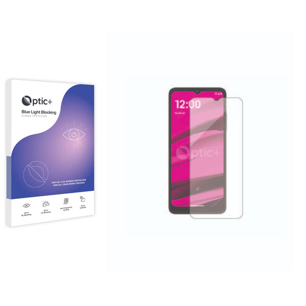 Optic+ Blue Light Blocking Screen Protector for Telekom T Phone 2