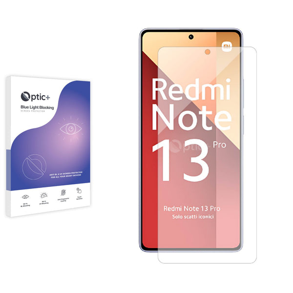 Blue Light Blocking Screen Protector for Xiaomi Redmi Note 14 Pro.