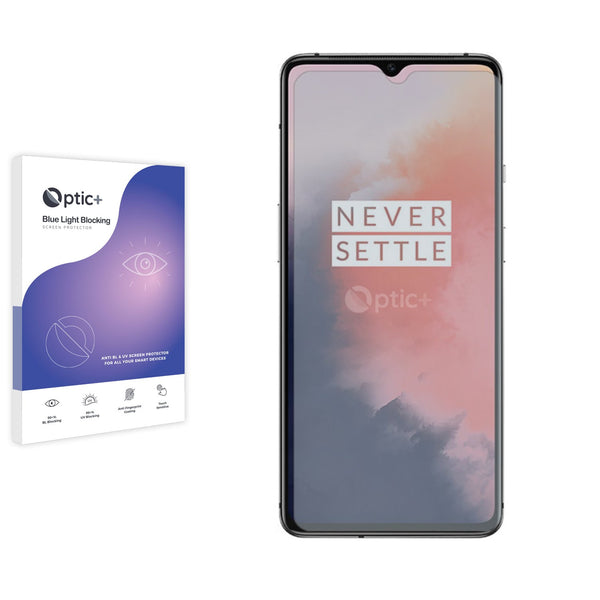 Optic+ Blue Light Blocking Screen Protector for OnePlus 7T